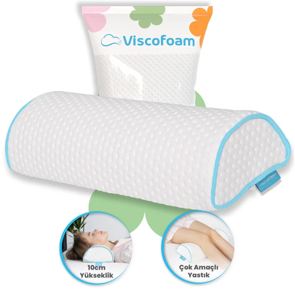 Viscofoam Çok Amaçlı Ortopedik Yastık Horlama Yastığı 42x18x10cm
