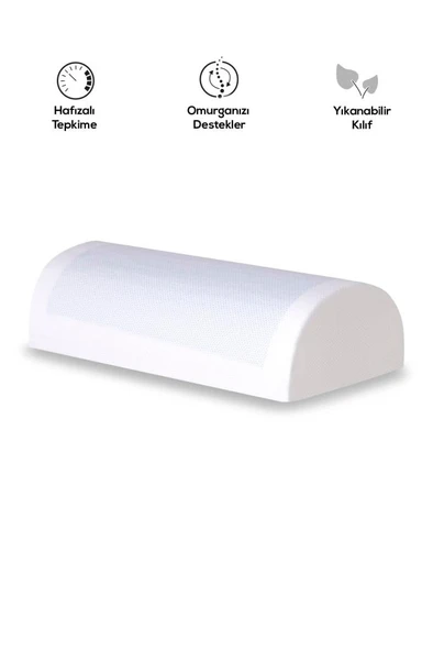 Viscofoam  Çok Amaçlı D Model Jelli Horlama Visco Yastık - 42x18x10cm - 6