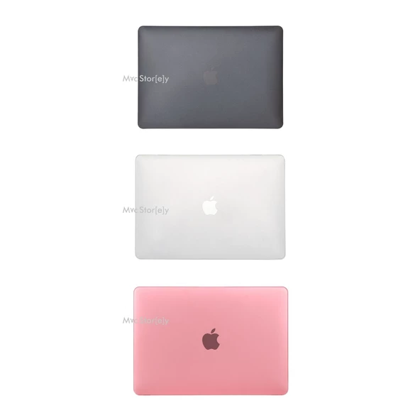 Macbook Air M1 Kılıf 13inç Mat Flu (TouchID'li M1 Air) A2337 A2179 A1932 ile Uyumlu - 5