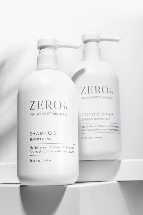 Zero/o Naturally Kind Shampoo 444 ML + Conditioner 444 ML