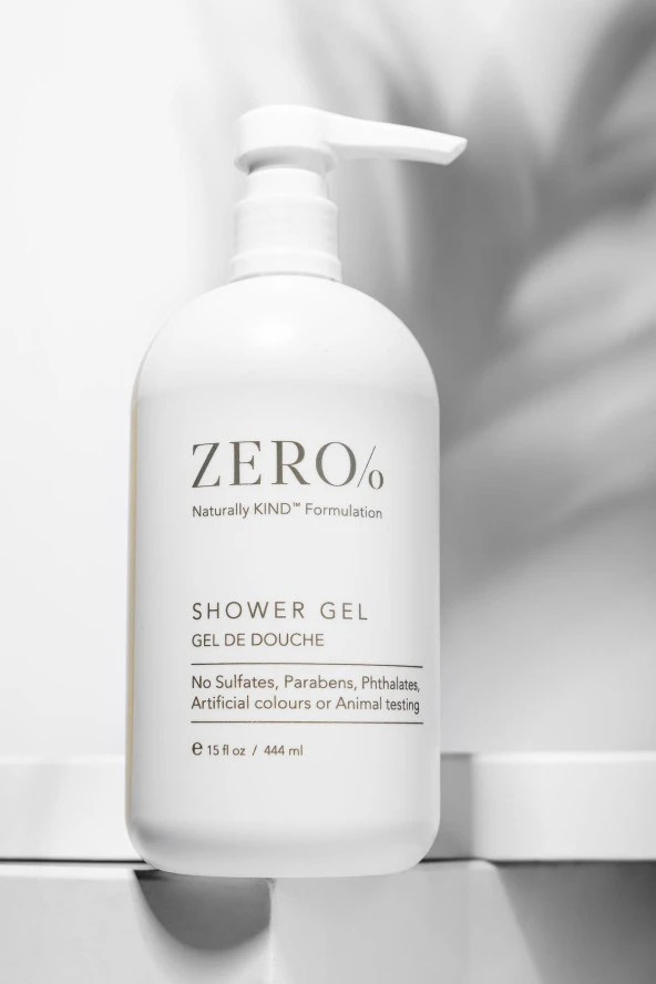 Zero/o Naturally Kind Shower Gel 444 ML 15 FL OZ