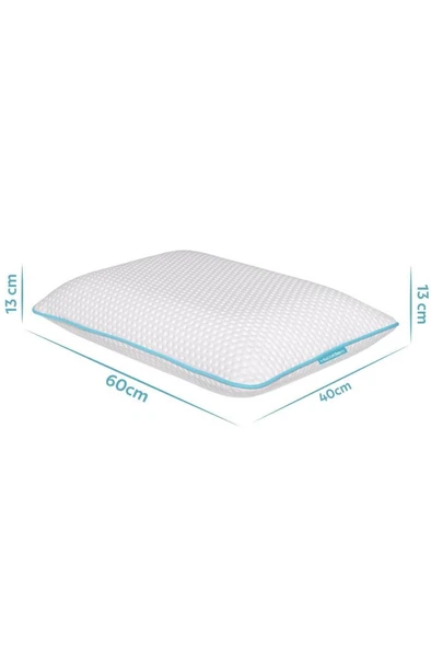 Viscofoam Boyun Destekli Ortopedik Yastık Tombul Visco Yastık - 59x39x13cm - 2