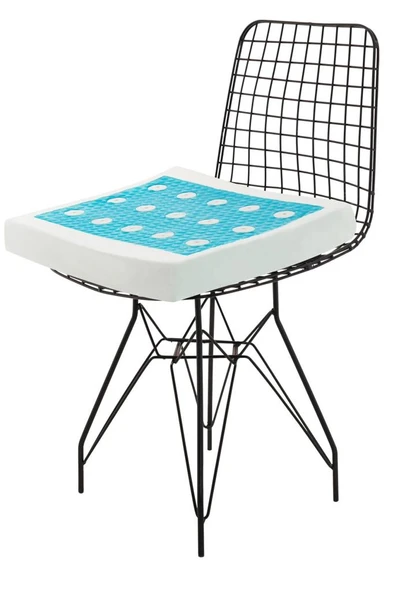 Viscofoam Terletmeyen Ultralüks Ortopedik Oturma Minderi Ofis Sandalye Terletmeyen Visco Oturma Minder