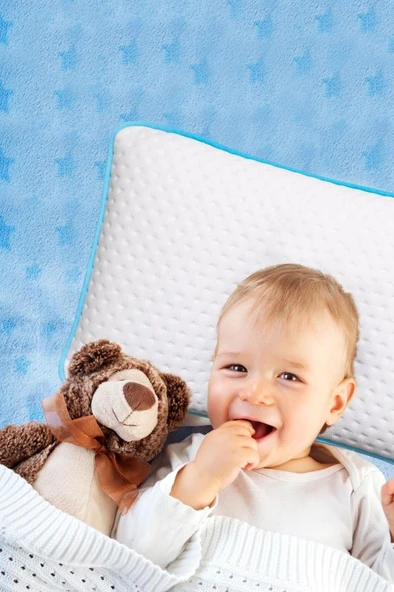 Viscofoam Ortopedik Bebek Yastığı Visco Bebek Yastığı 45 X 30 X 8 Cm - 3