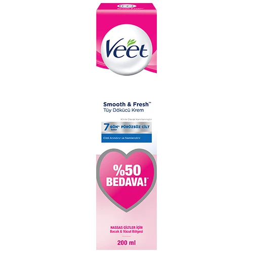 Veet Pure Tüy Dökücü Krem Hassas Ciltler İçin 200 ml