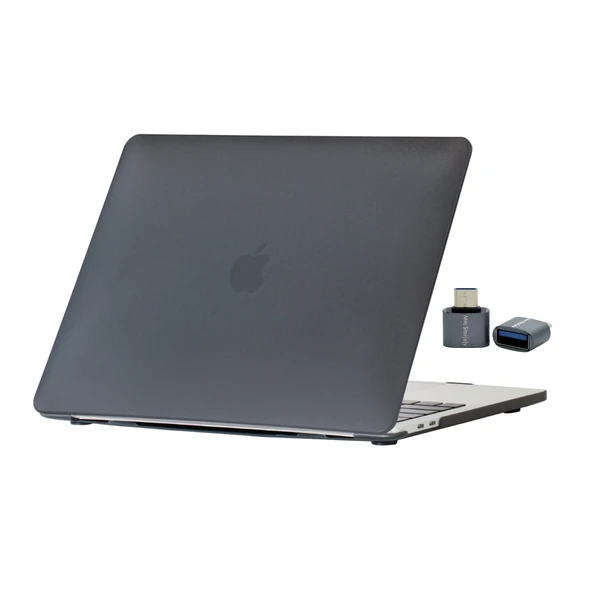 MacBook Pro 16.2 inç Kılıf Mat Flu Sert Kapak M1 M2 M3 M4 Uyumlu İnce Hafif Koruma - Resim 2