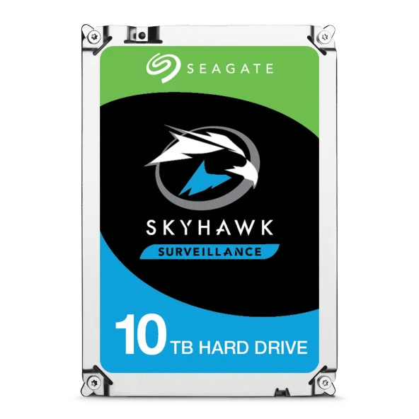 Seagate SkyHawk Al ST10000VE0008 10TB 7200RPM 256MB 3.5" SATA 7/24 Harddisk