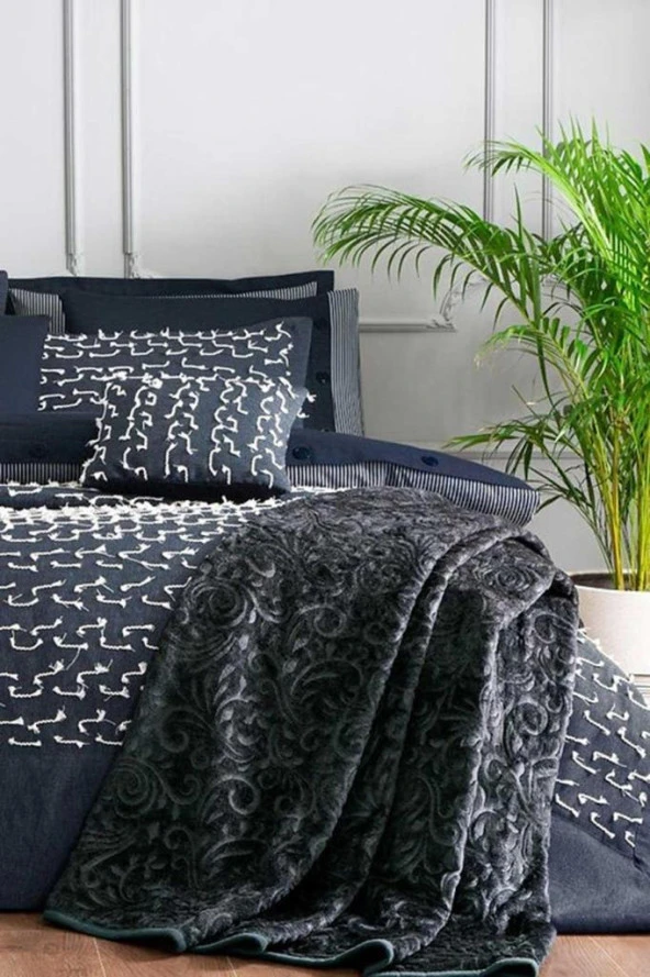 Özdilek Çeyiz Seti Naturel Lacivert - 3