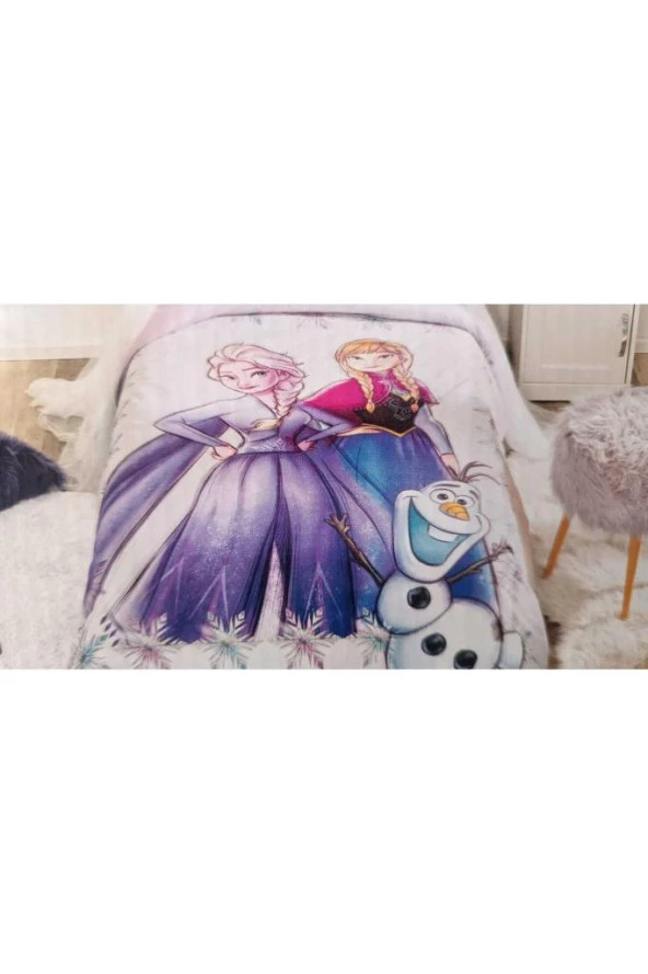 Özdilek Dsny Ranforce Nevresim Takımı TK.Lila Frozen Frosted - 3