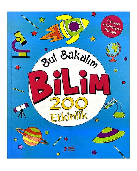 Bul Bakalım 200 Bilim Etkinliği Kitabı Yuva Yayınları