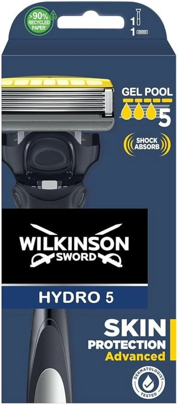 Wilkinson Swrod Hydro 5 Skın Advanced Sensitive 1up