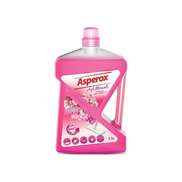 Asperox Aşk Masalı Manolya Frezya Kokulu Parfümlü Yüzey Temizleyici 2.5 Litre