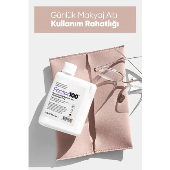 FACTOR 100 Sun Screen Cream SPF50+KOLAJEN Içerikli Güneş Bariyeri - 2