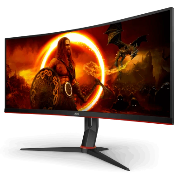 AOC  34 inc CU34G2XP/BK 1ms 180Hz FreeSync Premium WQHD VA Curved Gaming Monitör (Ölü Pixel) - 3