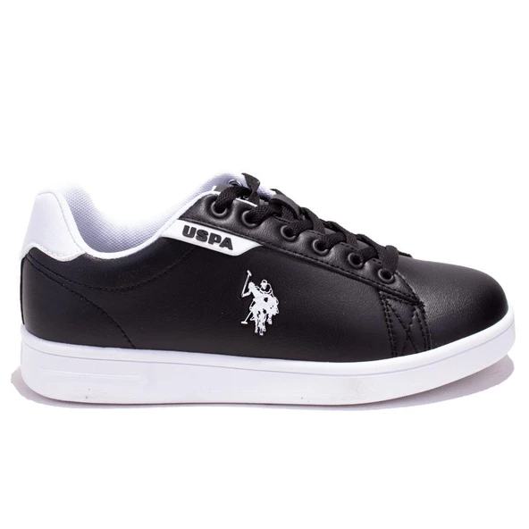 U.s Polo Assn Costa Siyah Beyaz Ortopedik Günlük Kadın Spor Ayakkabı - 2