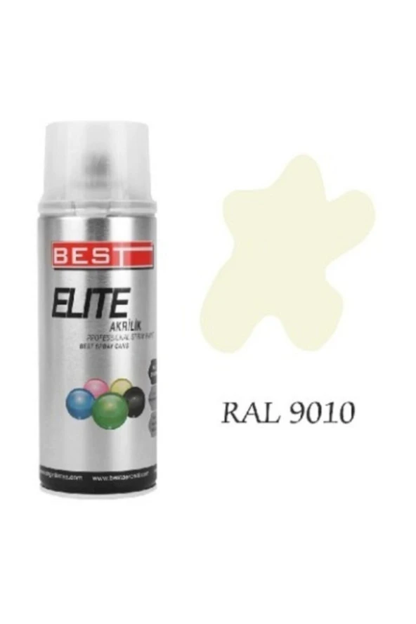 Sprey Boya Elite 400 ml Ral9010 Mat Beyaz