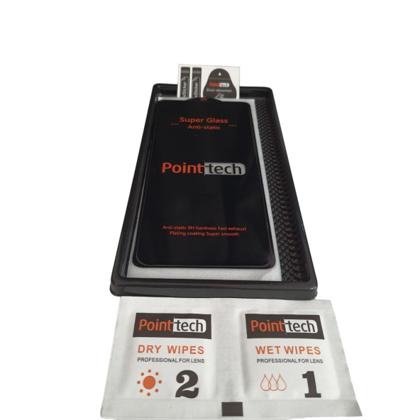 İPHONE 13 PRO MAX Antistatik Toz Ve Su Tutmayan Damperli 9H  Koruma Seramik Kırılmaz Ekran Koruyucu - 3