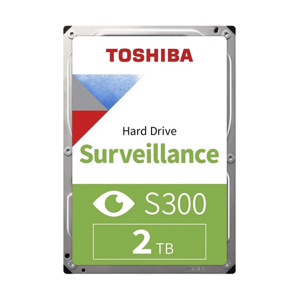 Toshiba S300 HDWT720UZSVA 2TB 5400RPM 128MB 3.5" SATA Harddisk