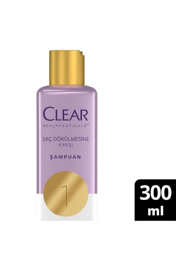 Clear Scalpceuticals Saç Bakım Şampuanı Saç Dökülmesine Karşı 300 Ml