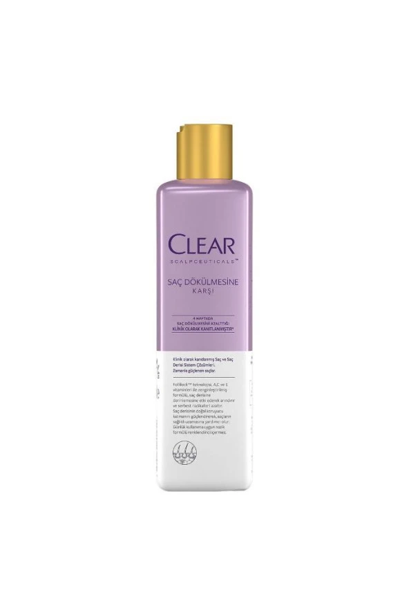 Clear Scalpceuticals Saç Bakım Şampuanı Saç Dökülmesine Karşı 300 Ml - 3
