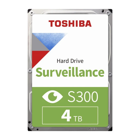 Toshiba S300 HDWT840UZSVA 4TB 5400RPM 256MB 3.5" SATA Harddisk