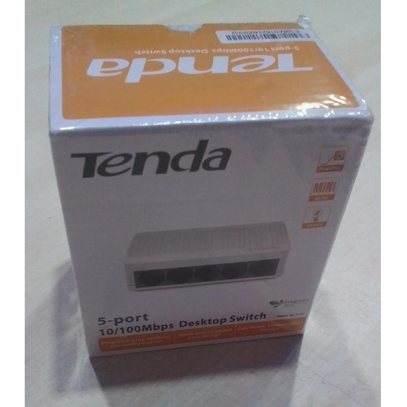 Tenda S105 5 Port 10/100 Switch