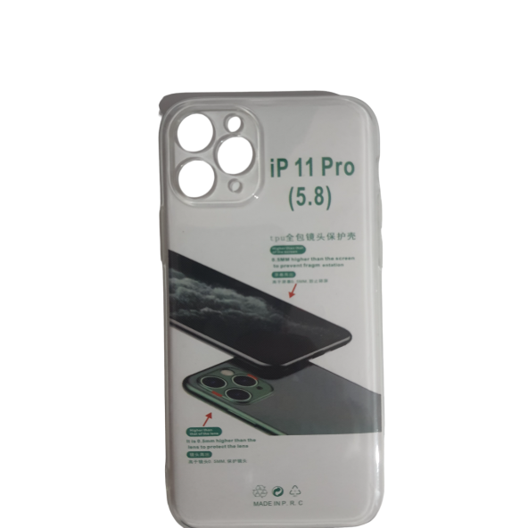 İphone 11 PRO Uyumlu Şeffaf Kılıf Darbe Emici Şeffaf Kılıf - 2