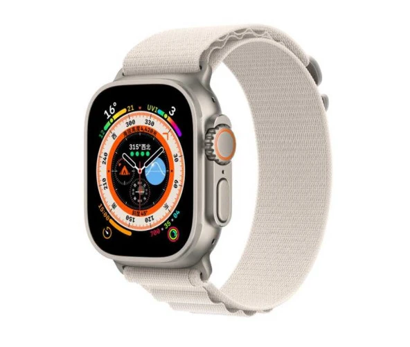 Apple Watch 44mm Zore KRD-74 Hasır Kordon Saat Değildir.