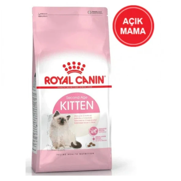 Royal Canin Kitten 1Kg. (Açık) Bölünmüş Kedi Mama Skt: 10/2026 - Resim 3