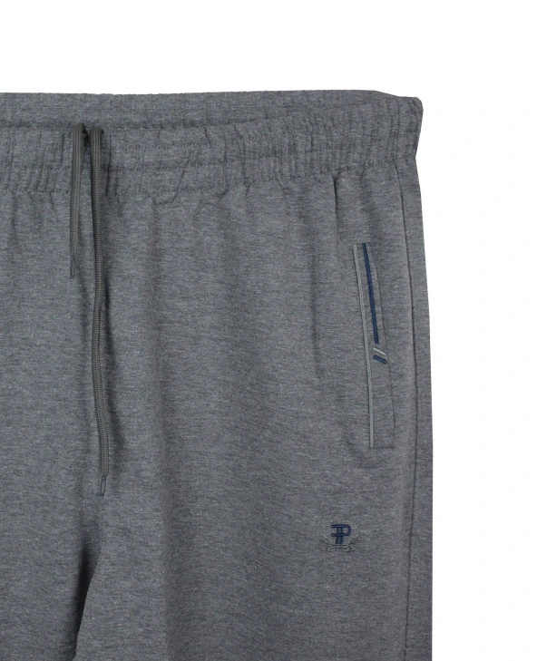 Erkek Büyük Beden 118-156 Kilo Arası İçin Uygun Likralı 2 iplik Eşofman Alt - 7