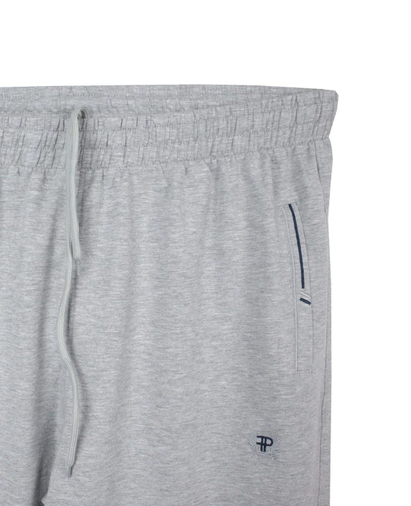 Erkek Büyük Beden 118-156 Kilo Arası İçin Uygun Likralı 2 iplik Eşofman Alt - 9