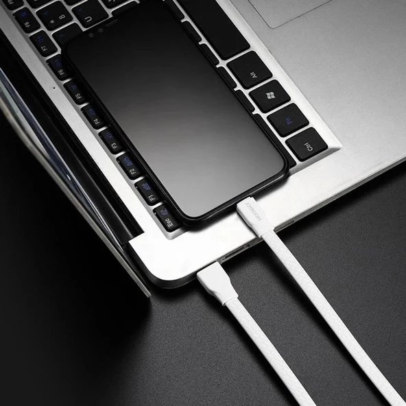 Joyroom S-L127 Titan Serisi TPE Mikro Şarj ve Data Kablosu 1.2m Beyaz - Resim 2