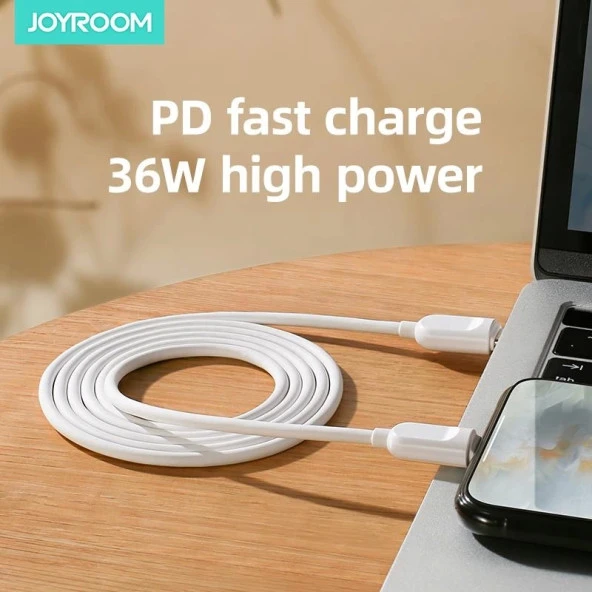 Joyroom  İphone Lightning to Type-C PD Hızlı Şarj Kablosu 1M - Resim 5