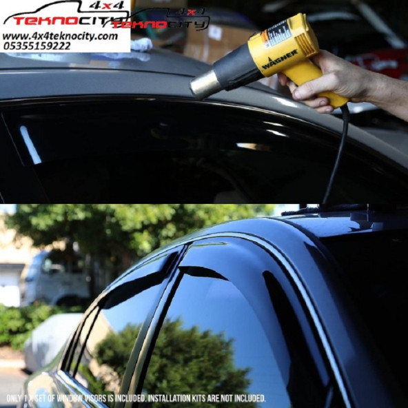 Ford Ranger T8 2018-2022 Cam Rüzgarlığı Orjinal tip - 2