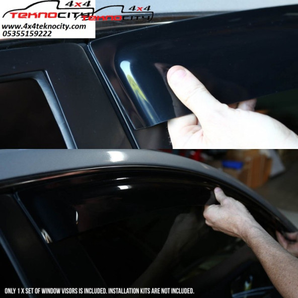 Nissan Navara 2015+2021 Cam Rüzgarlığı Orjinal tip - 2