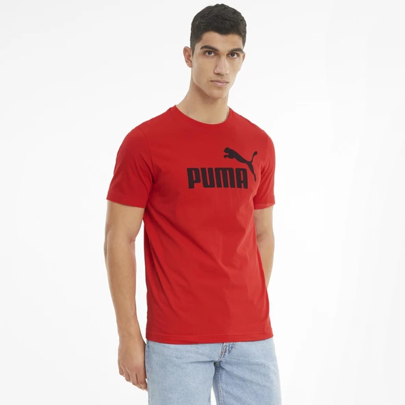 Puma 58666611 Ess Logo Tee Erkek Spor Tişört