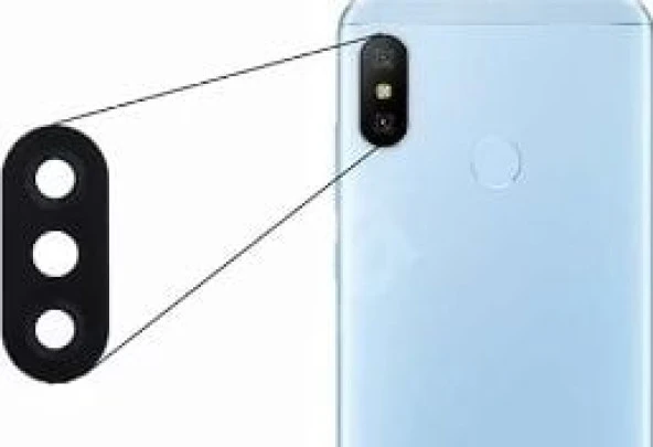 Xiaomi Mi A2 Lite Kamera Camı