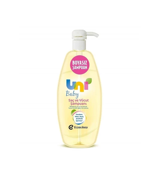 Uni Baby Uni Baby Saç Ve Vücut Şampuanı 500ml