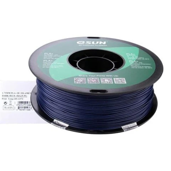 Esun Koyu Mavi Pla+ Filament 1.75mm 1 Kg