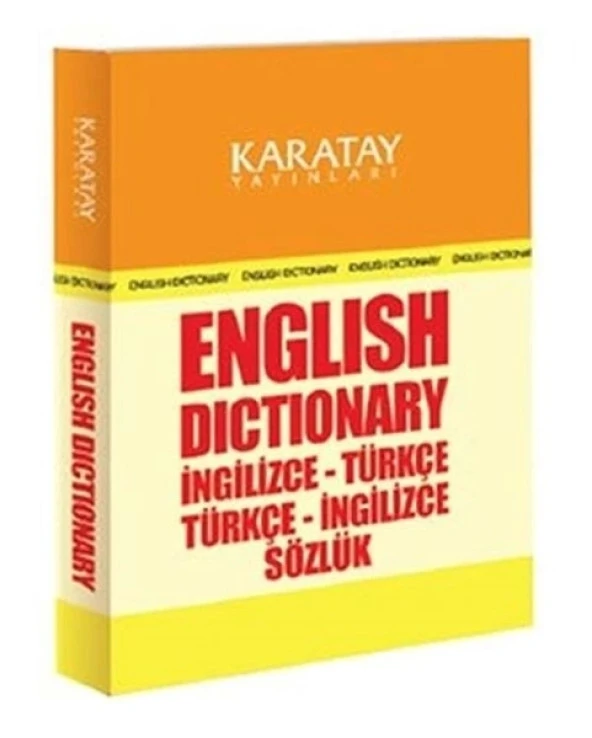 English Dictionary İngilizce-Türkçe / Türkçe-İngilizce Sözlük