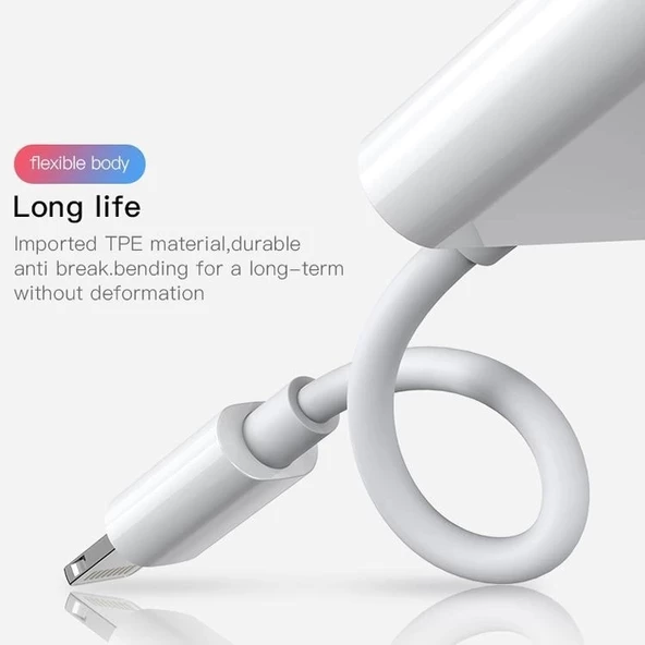 Joyroom İphone Kulaklık Çevirici Lightning to 3.5mm Aux Dönüştürücü - 5