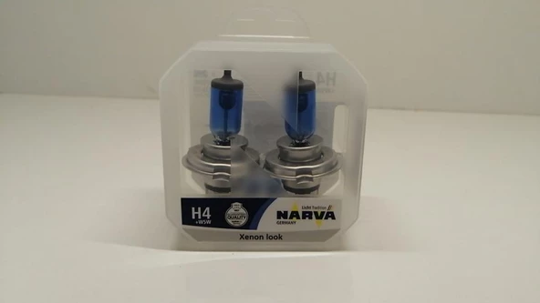 NARVA FAR AMPÜLÜ 12V 90/100W H4 BEYAZ IŞIK 4500K TAKIM 2 ADET