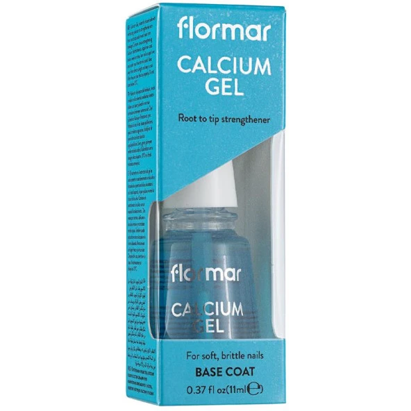 Flormar Kalsiyum Jel Tırnak Güçlendirici 11 ml