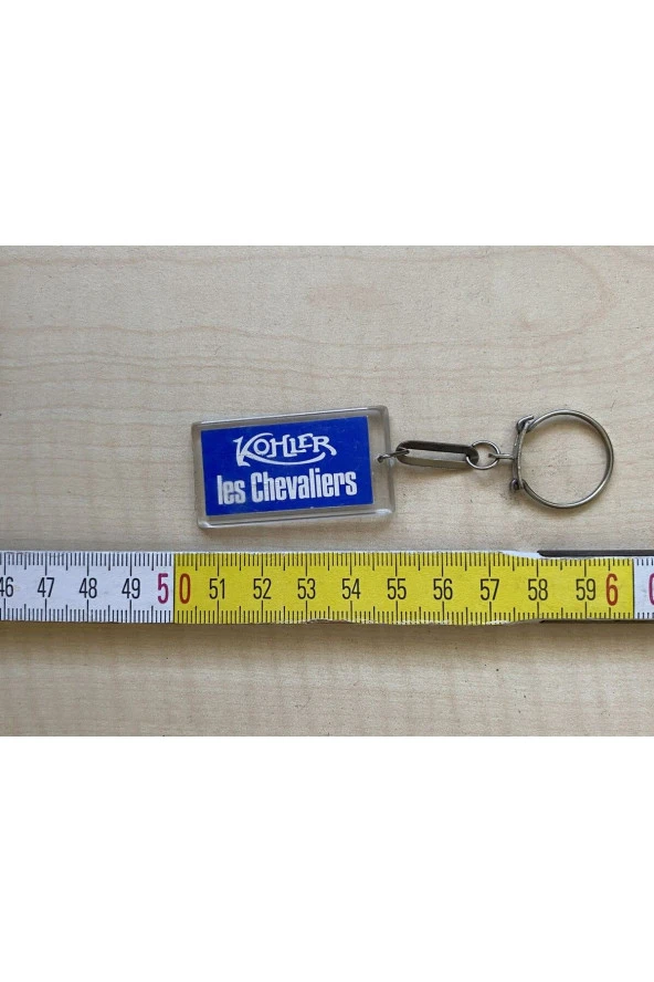 AVRUPA ŞOVALYE TEMALI ANAHTARLIK KÖHLER YAZILI PLASTİK AHTARLIK - 2