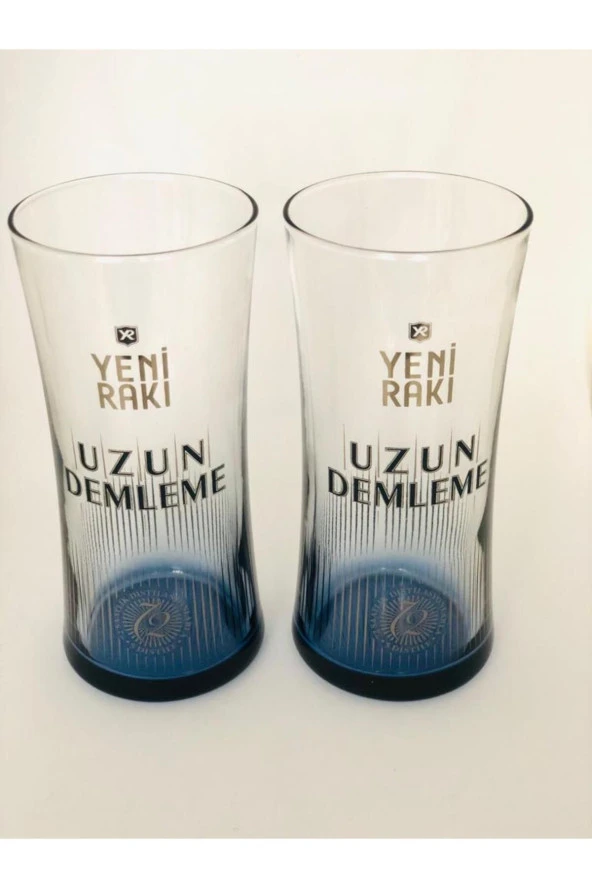 6 ADET KOLEKSİYONLUK  UZUN DEMLEME RAKI BARDAĞI -