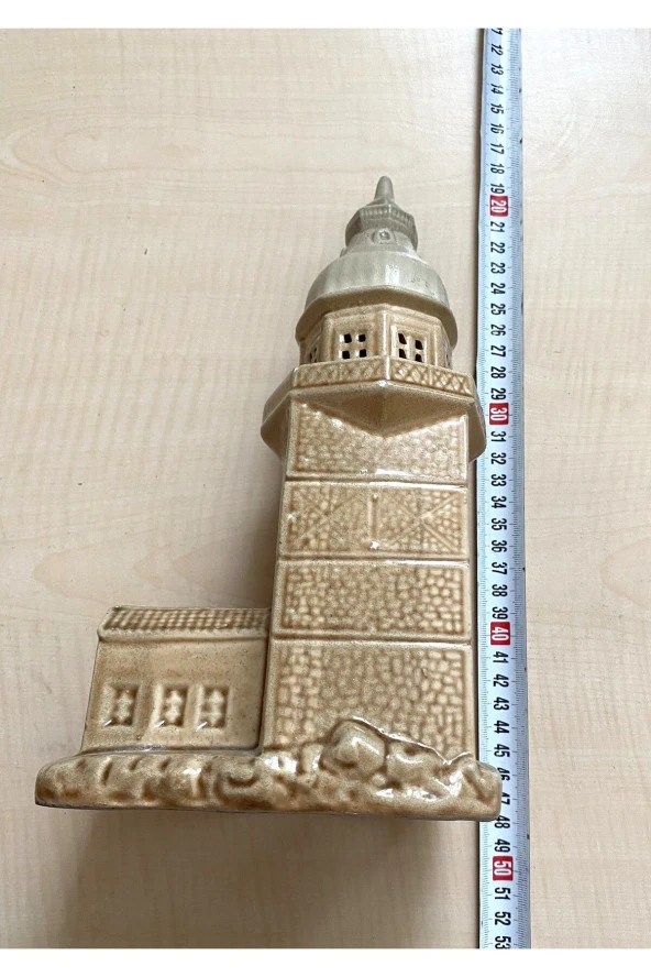 İZMİR SAAT KULESİ BİBLO ALÇI VE MERMER TOZU VERNİKLİ - 2