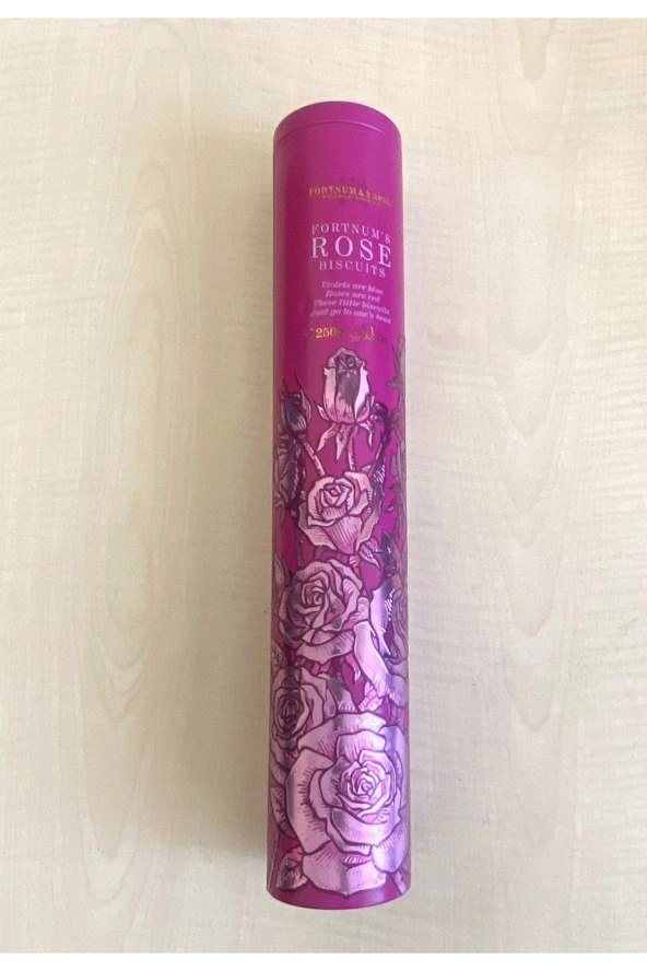 FORTNUM'S ROSE BİSCUİT KUTUSU