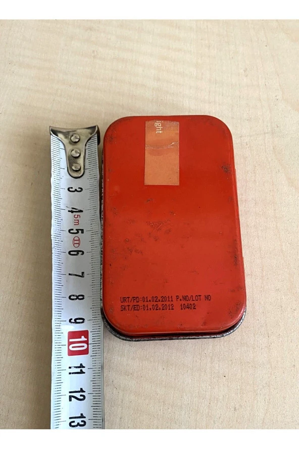 Vintage İstanbul Şekeri Teneke Kutu - Resim 2