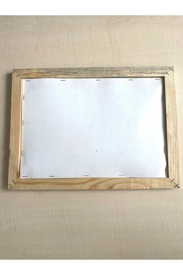 VİNTAGE 27X37CM AHŞAP ÇERÇEVELİ İNCE KARTON YEŞİLÇAM FİLM KARTPOSTALI ÜMİT BESEN AĞLAMA - 2