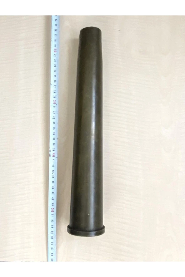 39 cm uzunluğunda pirinç mermi kovanı tank mermi kovanı